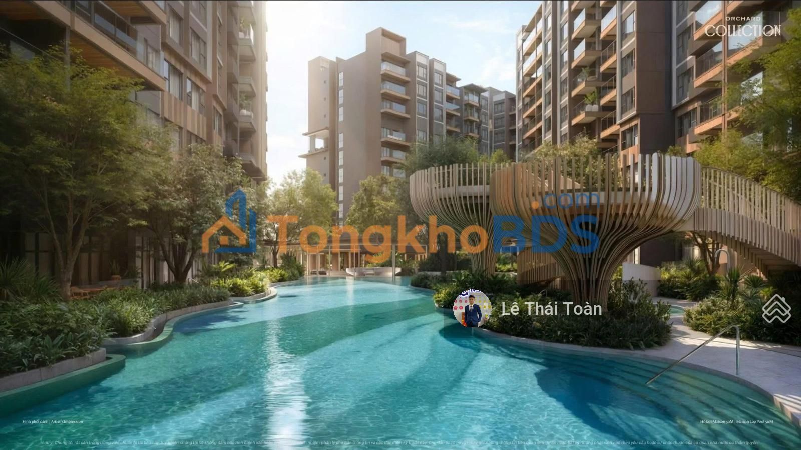 Căn hộ Orchard Collection Hòa Phú 90m² 5.265 tỷ - View đẹp