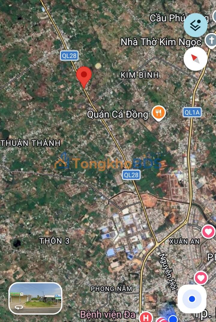 Đất nền Hàm Liêm QL28 442m2 4 tỷ - Sổ đỏ chính chủ