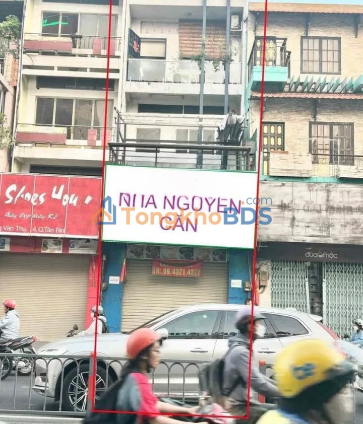 Nhà mặt tiền Hoàng Văn Thụ, Tân Bình 4.5x19.5m - Mặt tiền kinh doanh