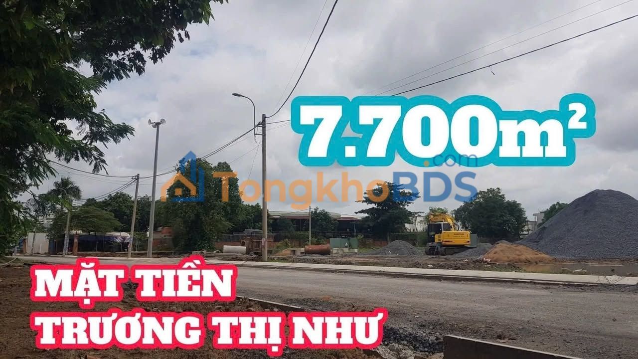 Đất nền Trương Thị Như Hóc Môn 7.700m² - Đường to ô tô