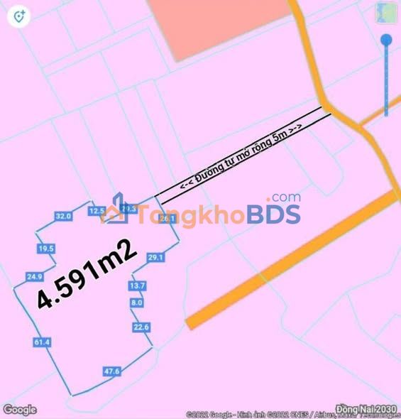 Đất nền Long An Long Thành 4.592m² 9.184 tỷ - Tiềm năng tăng giá