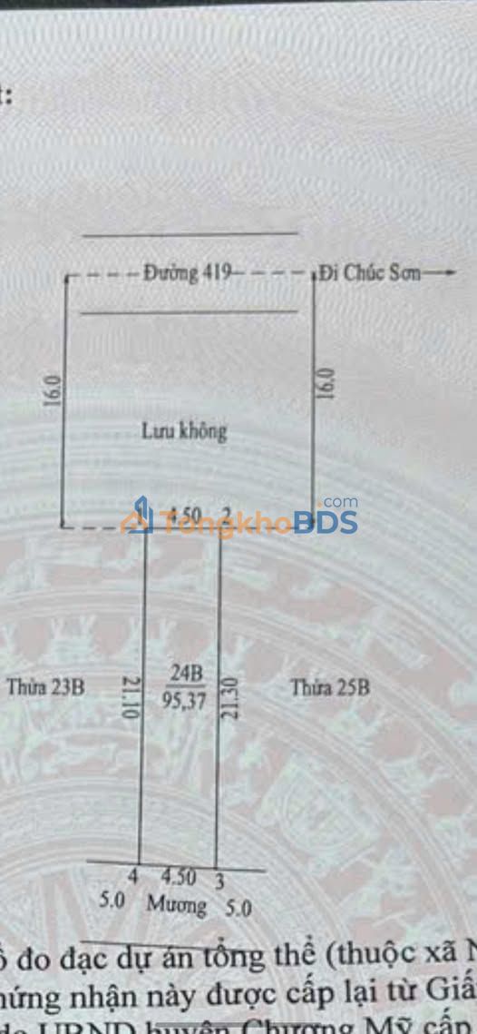 Nhà phố Tiên Phương Chương Mỹ 95m² 8 tỷ - Mặt tiền kinh doanh