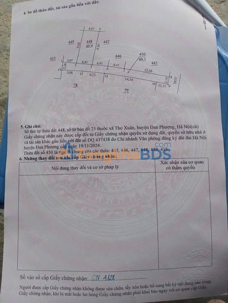 Căn hộ Thọ Xuân Đan Phượng 41m² 2 tỷ - Bàn giao ngay