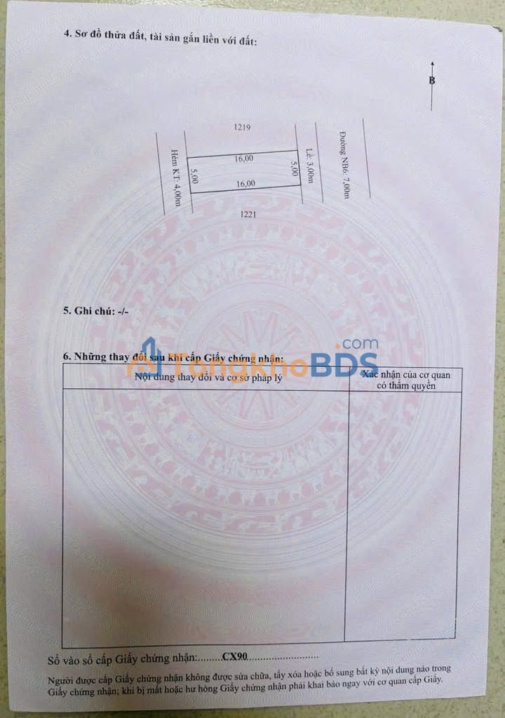 Đất nền Ninh Kiều 80m² 799 triệu - Sổ hồng thổ cư