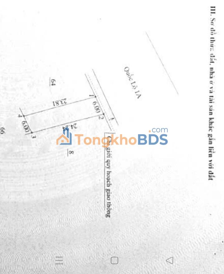 FrontHouse QL1A Lương Sơn 141m² 4.2 tỷ - Chính chủ bán