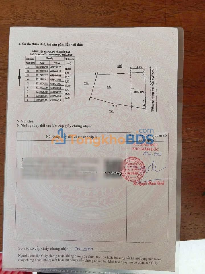 Đất nền Phú Tài Phan Thiết 396m² 2 tỷ - Đường to ô tô