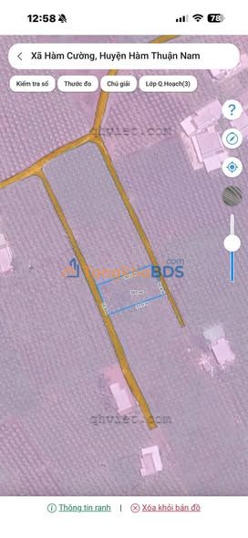 Đất nền Hàm Kiệm 503m² 555 triệu - Sổ đỏ chính chủ