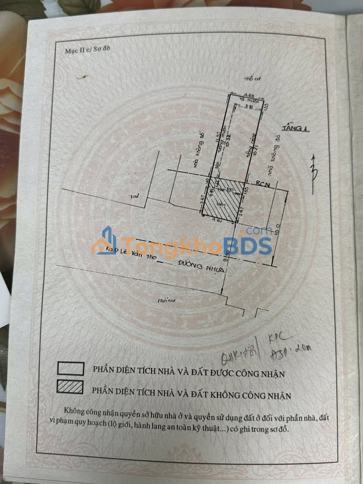 Nhà phố Nguyễn Văn Khối Gò Vấp 76m² 15.5 tỷ - Mặt tiền kinh doanh