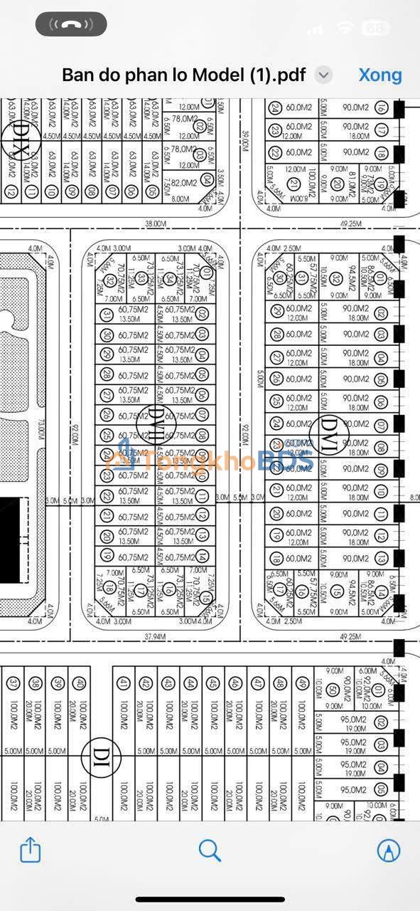 Đất nền Tây Bắc P12 Vũng Tàu 58m² 1.4 tỷ - Sổ đỏ chính chủ