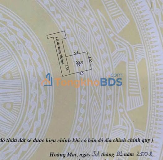 Đất Tam Trinh Hoàng Mai 25m² 5.25 tỷ - Tiềm năng tăng giá