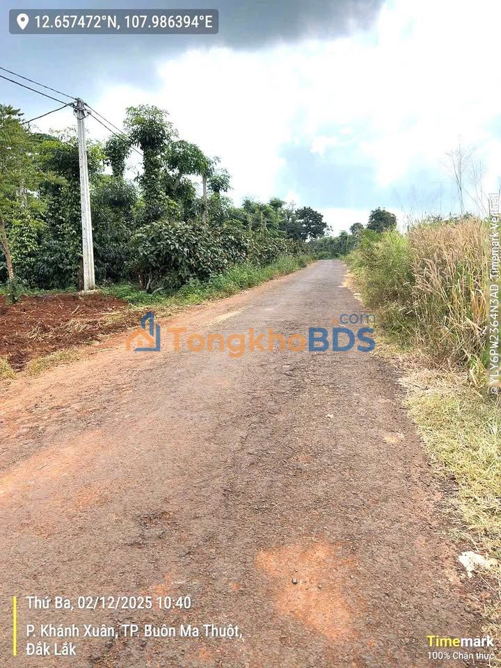 Đất Khánh Xuân BMT 520m² 699 triệu - Sổ đỏ chính chủ