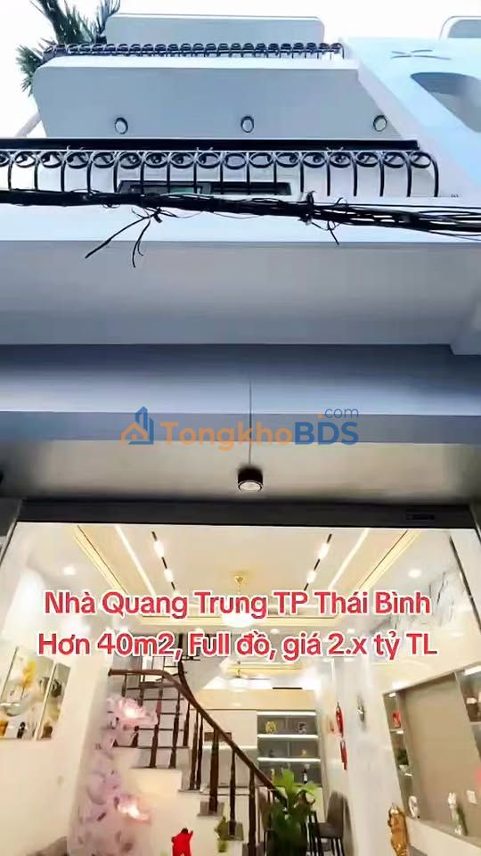 Nhà Quang Trung Thái Bình 41m² 2 tỷ - Sẵn sàng ở ngay!
