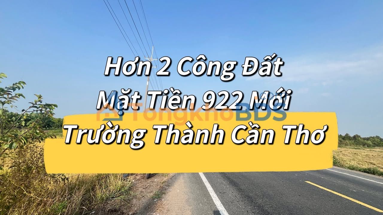 Đất nền Định Môn Thới Lai 2327m² 5.352 tỷ - Sổ đỏ chính chủ