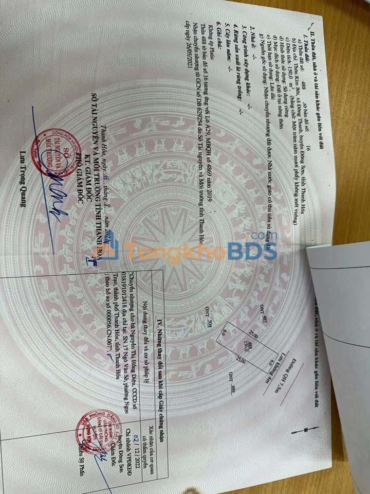 Đất nền Đông Thanh 150m² 1.2 tỷ - giá đầu tư tốt