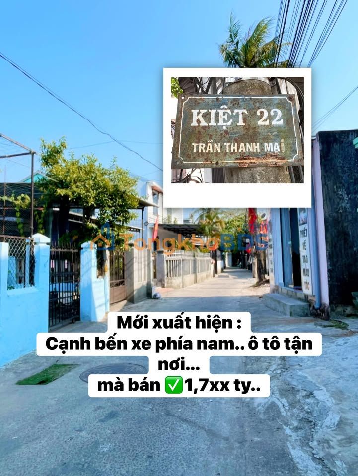 Đất nền Kiệt 22 Trần Thanh Mại Huế 62,4m² 1,7 tỷ - Sổ đỏ chính chủ