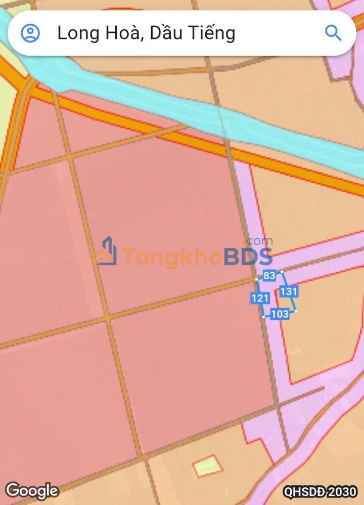 Đất nền Long Hòa Dầu Tiếng 10.000m² - Đường to ô tô