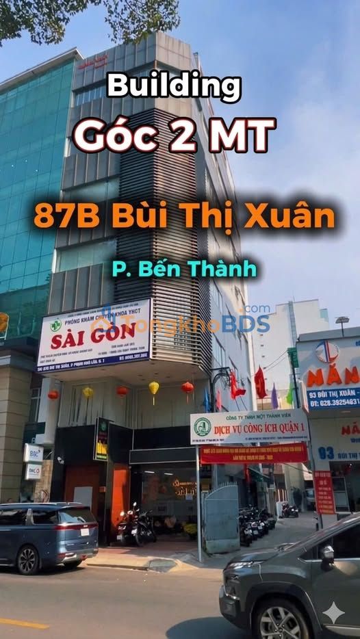 Nhà phố Quận 1 Bùi Thị Xuân 127m² 78 tỷ - Mặt tiền kinh doanh