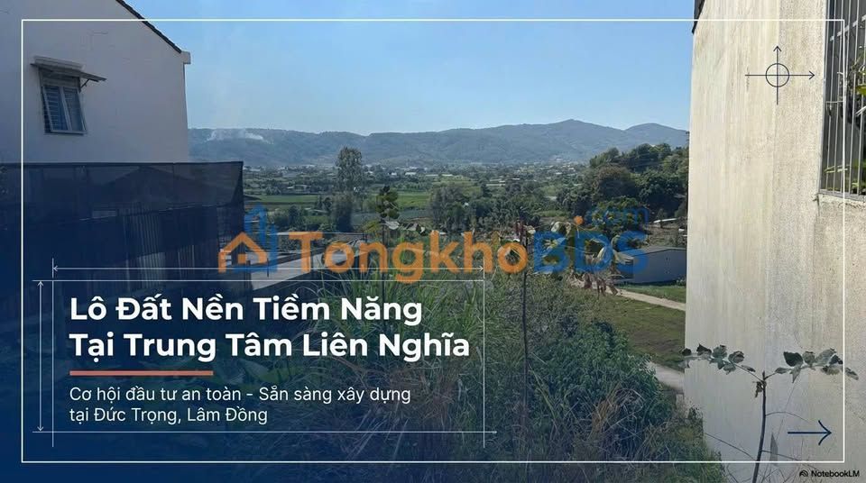 Đất nền Liên Nghĩa Đức Trọng 126m² 1.7 tỷ - Sổ đỏ chính chủ