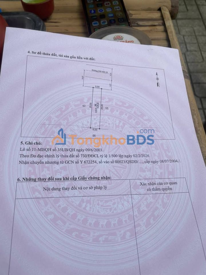 Đất nền Hoằng Lộc Hoằng Hóa 125m² giá 2.3 tỷ - Sổ đỏ chính chủ