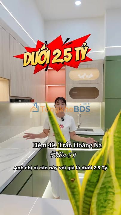 Nhà riêng Hẻm 49 Trần Hoàng Na 41m² 2 tỷ - Chính chủ bán