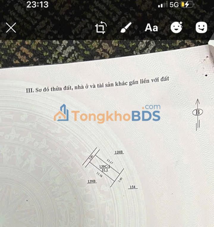 Nhà cấp 4 Phú Lương 51m² giá 5.6 tỷ - Sẵn sàng ở ngay