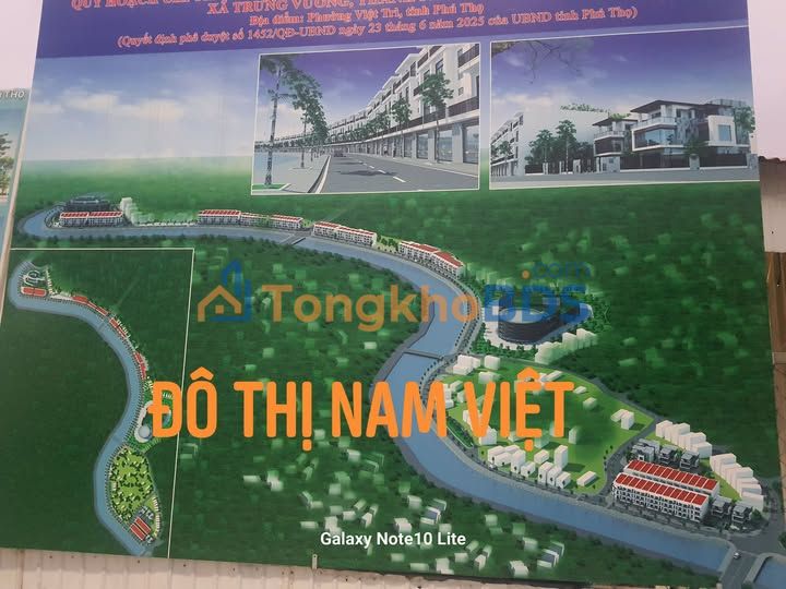 Đất nền Tân Dân Việt Trì 175m² 1,75 tỷ - Tiềm năng tăng giá