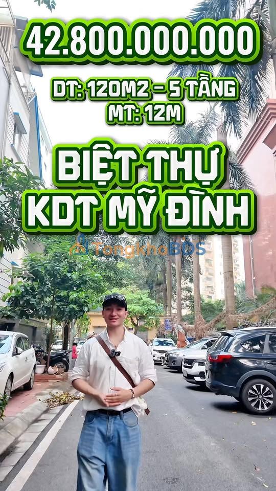 Townhouse Nguyễn Cơ Thạch 112m2 42.8 tỷ - Đầu tư sinh lời