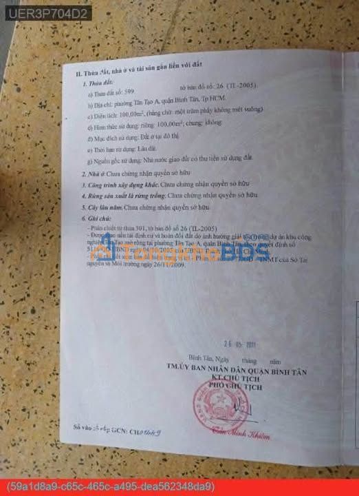 Đất Tân Tạo Thanh Hóa 100m² 5.9 tỷ - Sổ hồng chính chủ