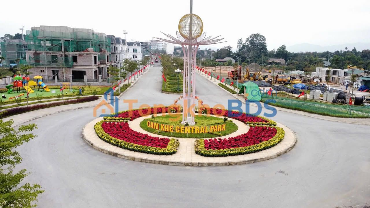 Townhouse Cẩm Khê Central Park 240m² 5 tỷ - Chính chủ bán