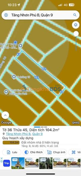 Nhà MT Đường 10 Thủ Đức 105m² 8.1 tỷ - Chính chủ bán