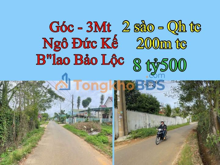 Đất nền Ngô Đức Kế Bảo Lộc 720m² 8.5 tỷ - Hạ tầng hoàn thiện