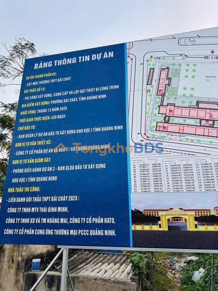 Đất nền Bãi Cháy 70m² giá 3.92 tỷ - Sổ đỏ chính chủ