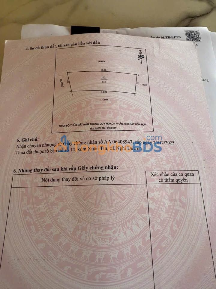 Đất nền Nghi Đức Vinh 75-85m² 3-4 tỷ - Đường to ô tô