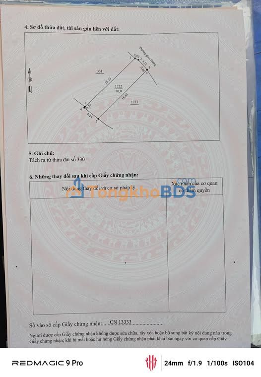 Đất nền Việt Trì Nông Trang 70m² 3.7 tỷ - Sổ đỏ chính chủ