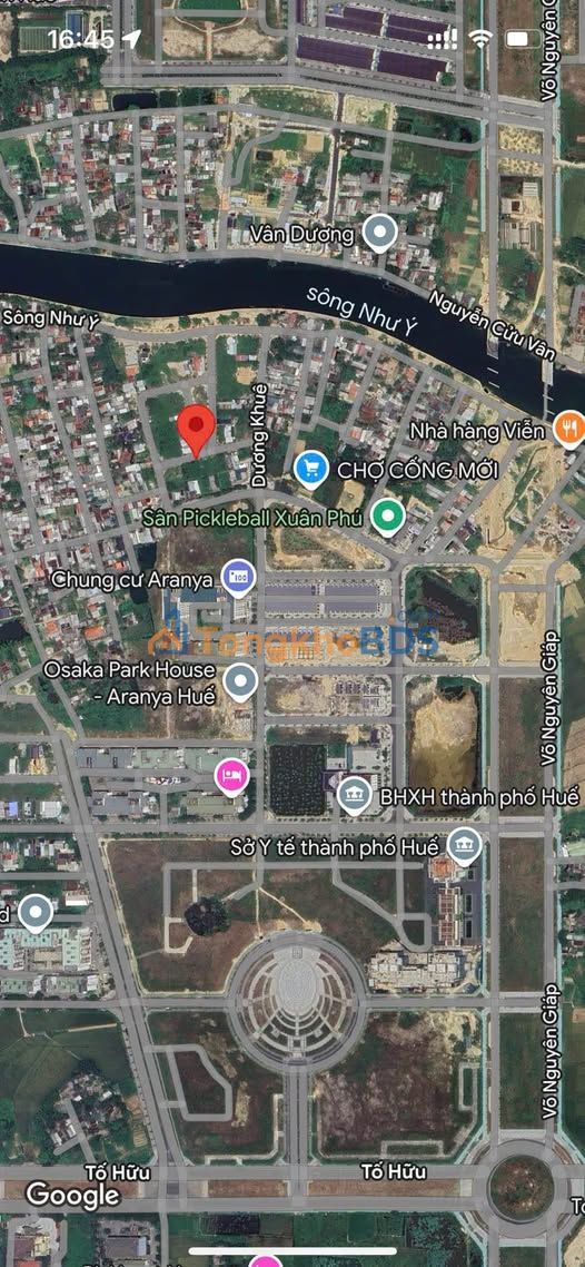 Đất Thuận Hòa Huế 128m² 4.25 tỷ - Sổ đỏ chính chủ