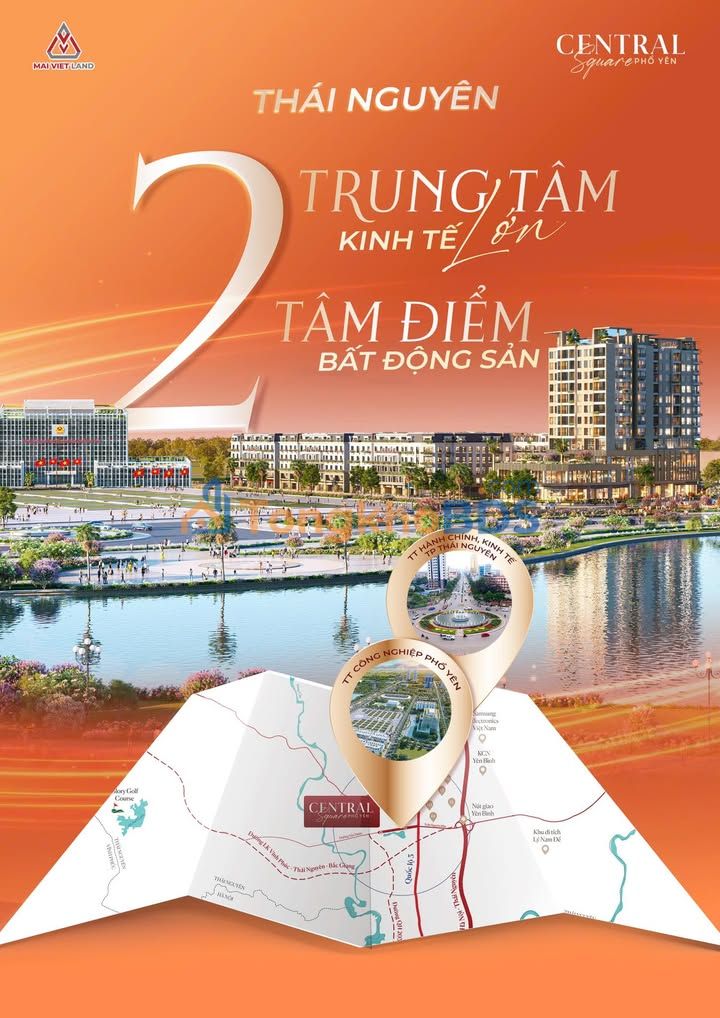 Shophouse Thai Nguyen 30000m² - Mặt tiền kinh doanh