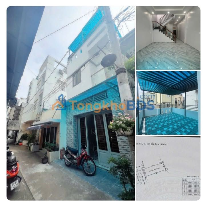 Nhà Quận 6 Hậu Giang 52m2 giá 6.4 tỷ - Ô tô vào tận nhà