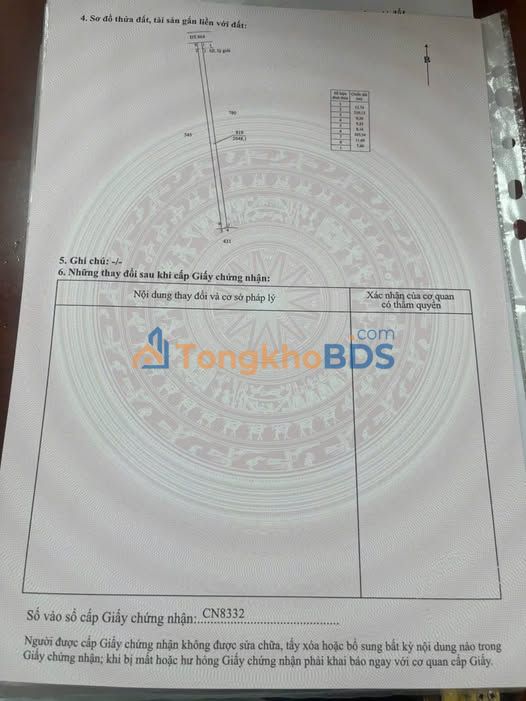 Đất nông nghiệp Long Bình 5200m² 520 triệu - Đường ô tô