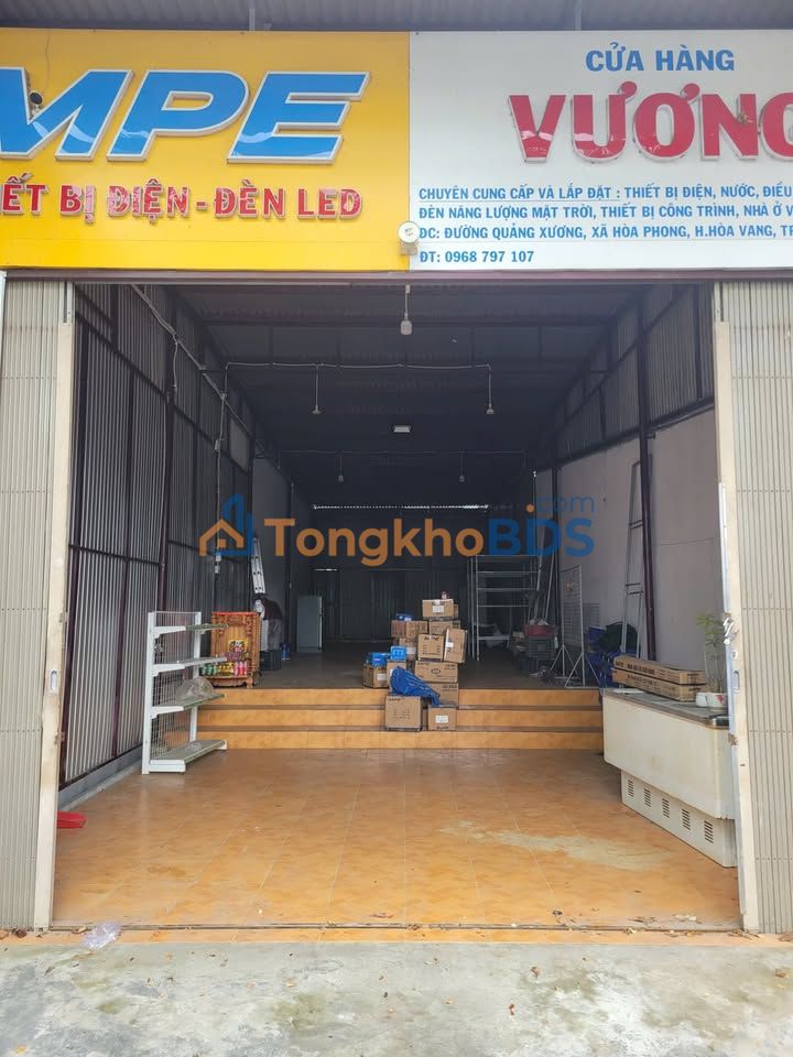 Mặt bằng Quảng Xương Hòa Vang 120m2 - Mặt tiền KD