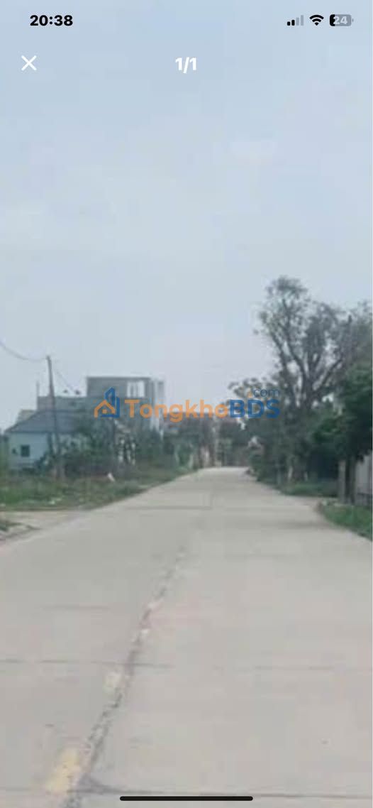 Đất nền Xóm 6 Khánh Trung 120m² giá 1 tỷ - Sổ đỏ chính chủ