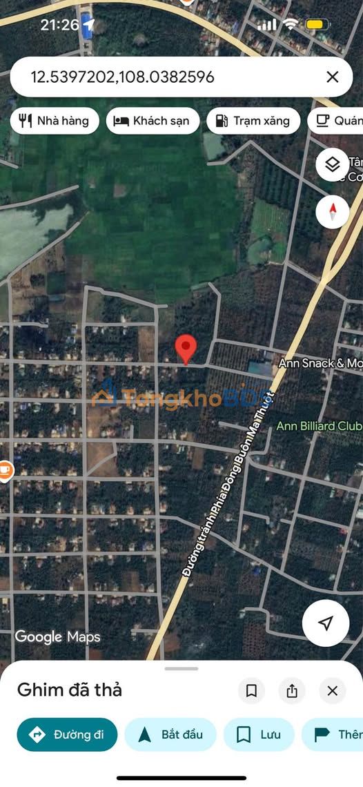 Đất nền Tara Hòa Đông 165m² 795 triệu - Sổ đỏ chính chủ