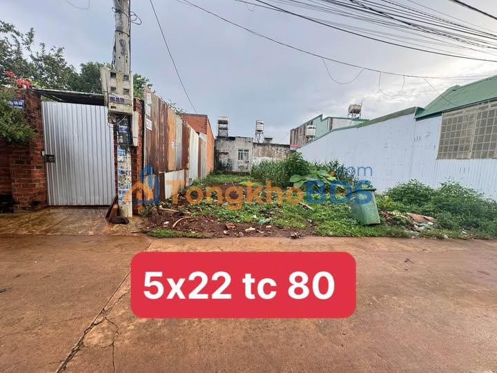 Đất nền Buôn Ma Thuột 110m² giá 3.75 tỷ - Hạ tầng hoàn thiện