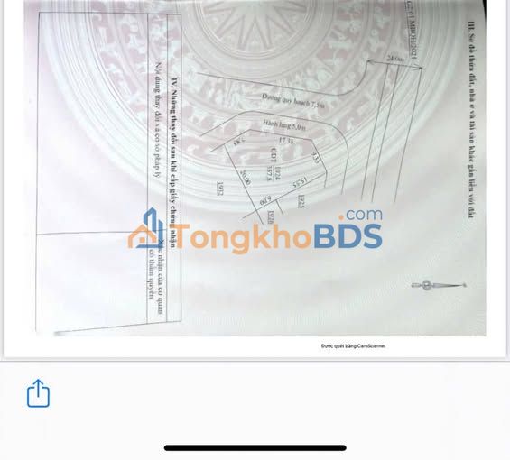 Đất nền Thiệu Hóa 358m² 5.012 tỷ - Sổ đỏ chính chủ