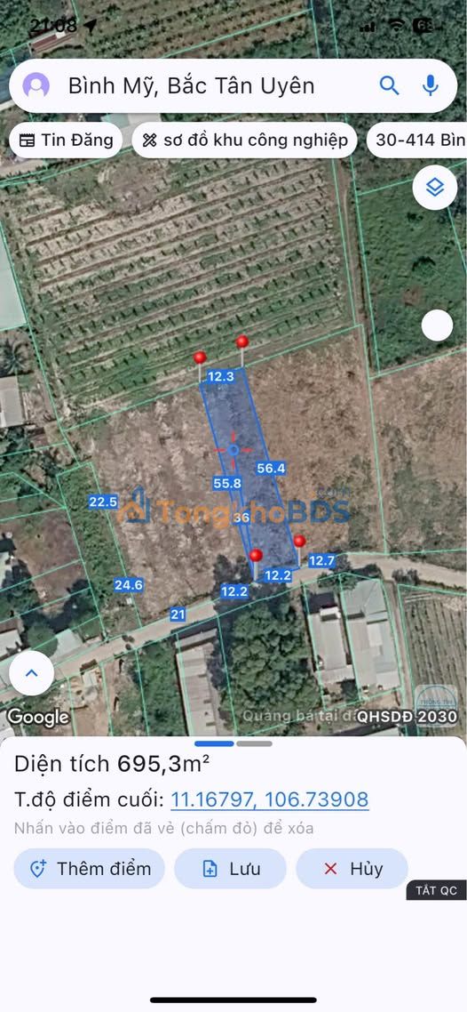 Đất nền Thuận An 672m² 3 tỷ - Sổ đỏ chính chủ