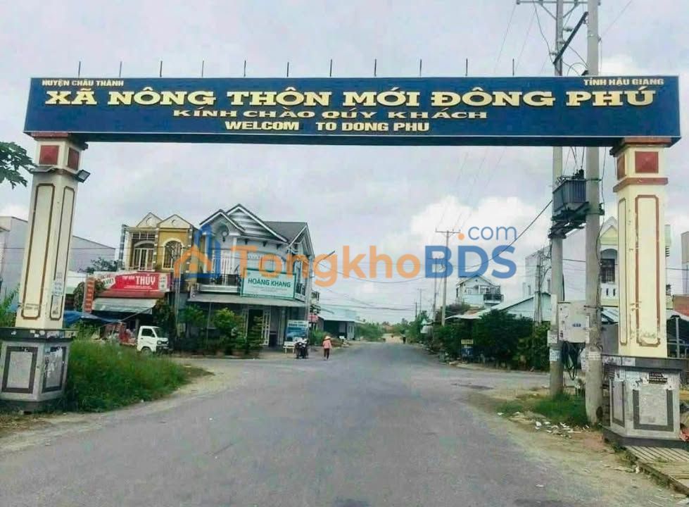 Đất nền KDC Đông Phú Hậu Giang 80m² 1 tỷ - Đất thổ cư 100%