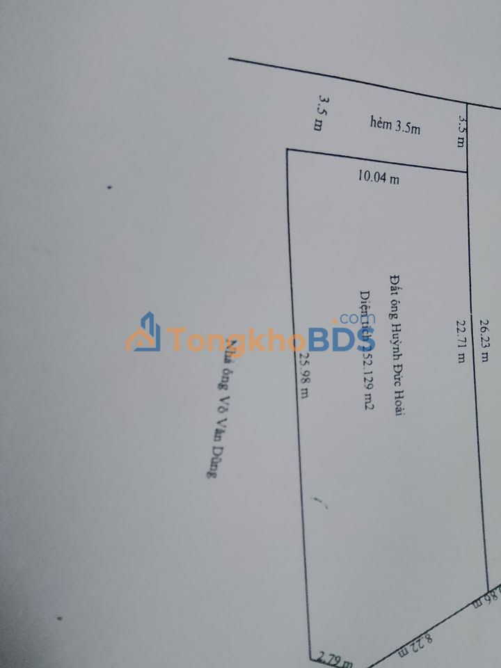 Đất nền Diêu Trì 252m² 1.1 tỷ - Sổ đỏ chính chủ