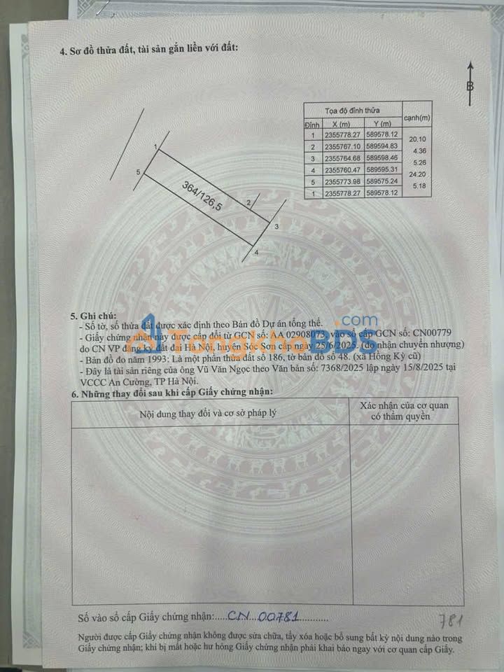 Đất Sóc Sơn 127m² giá thỏa thuận - Đất thổ cư 100% sẵn sàng xây