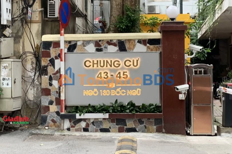 Căn hộ 130 Đốc Ngữ Ba Đình 70m² 13 triệu - Bàn giao ngay