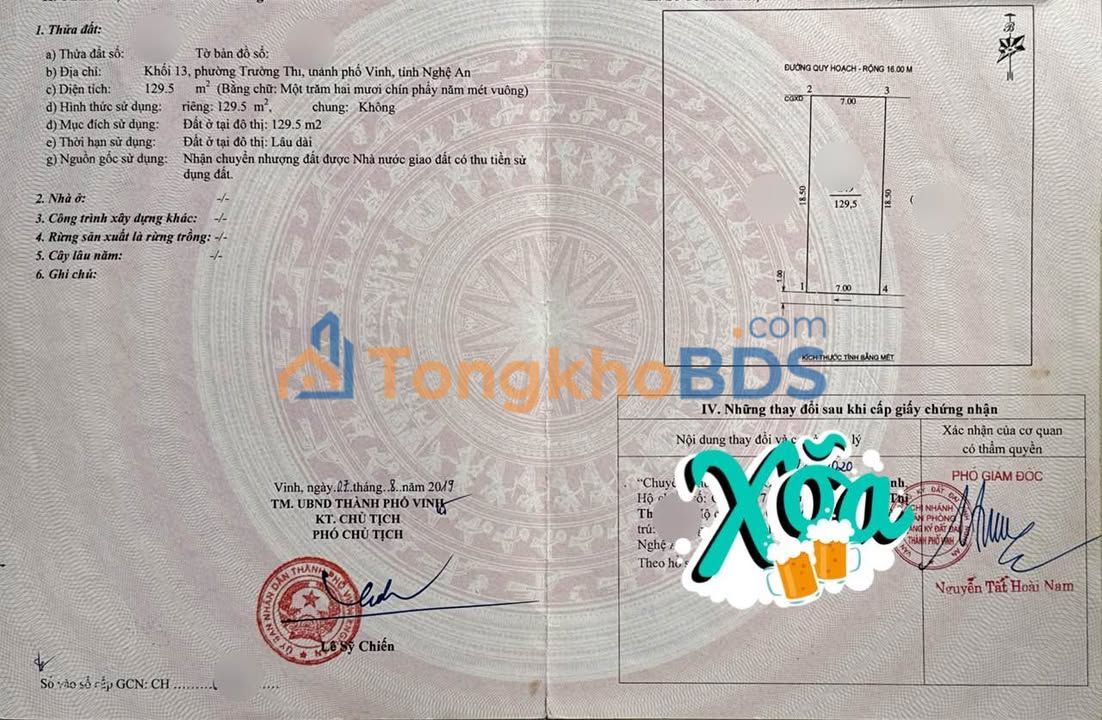 Đất nền Trần Thủ Độ 130m² giá thoả - Đường to ô tô