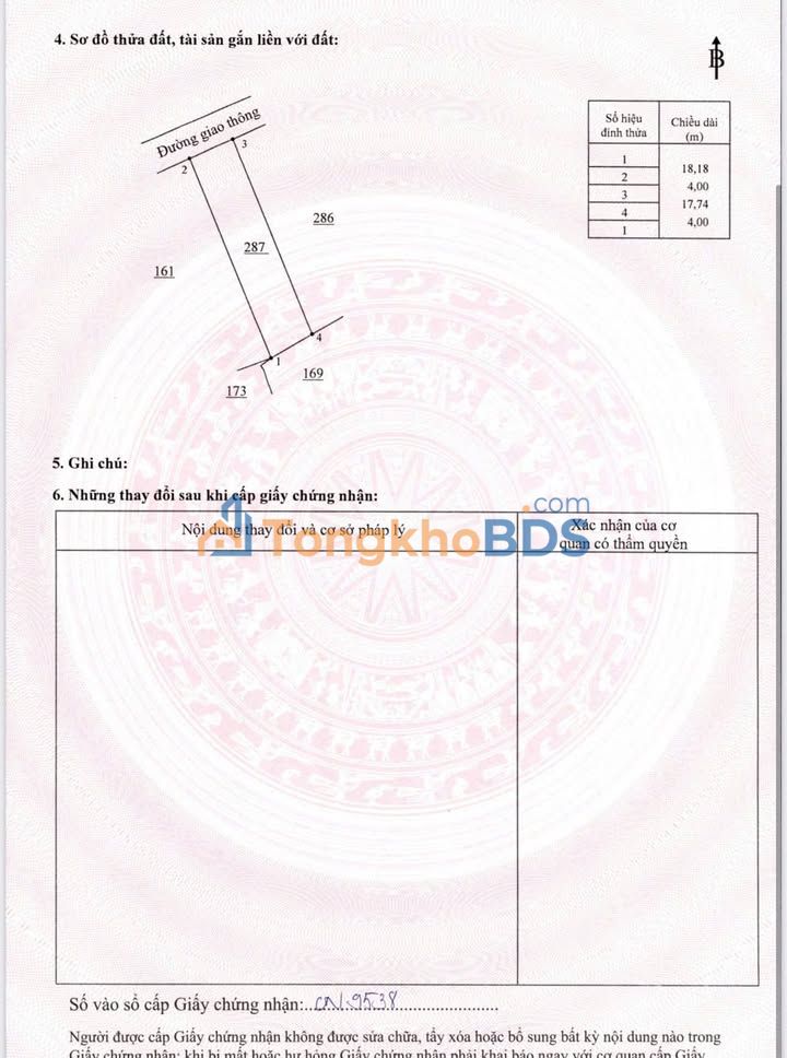 Đất nền Bửu Hòa Biên Hòa 69m² 1.69 tỷ - Sổ đỏ chính chủ